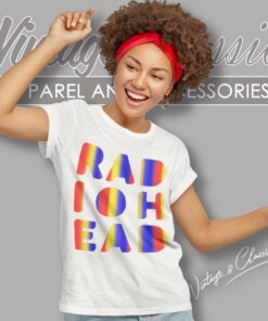 Radiohead Embellished Satin Tour Women T Shirt