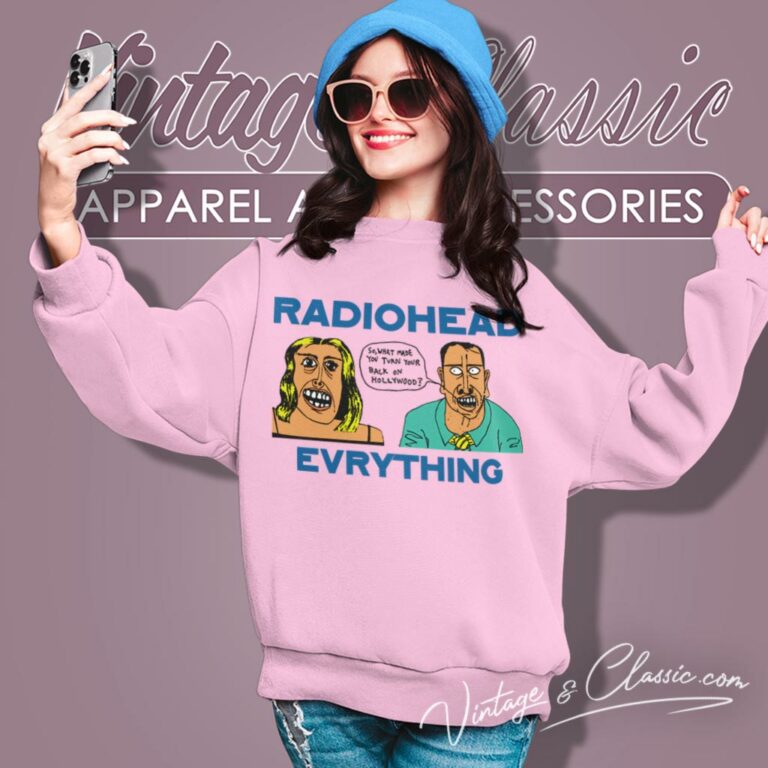 Radiohead Everything Sweatshirt Radiohead Everything Sweatshirt