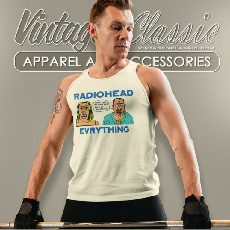 Radiohead Everything Tank Top Racerback Radiohead Everything Tank Top Racerback
