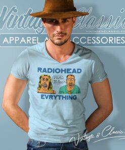 Radiohead Everything V Neck TShirt