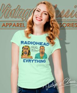 Radiohead Everything Women T Shirt