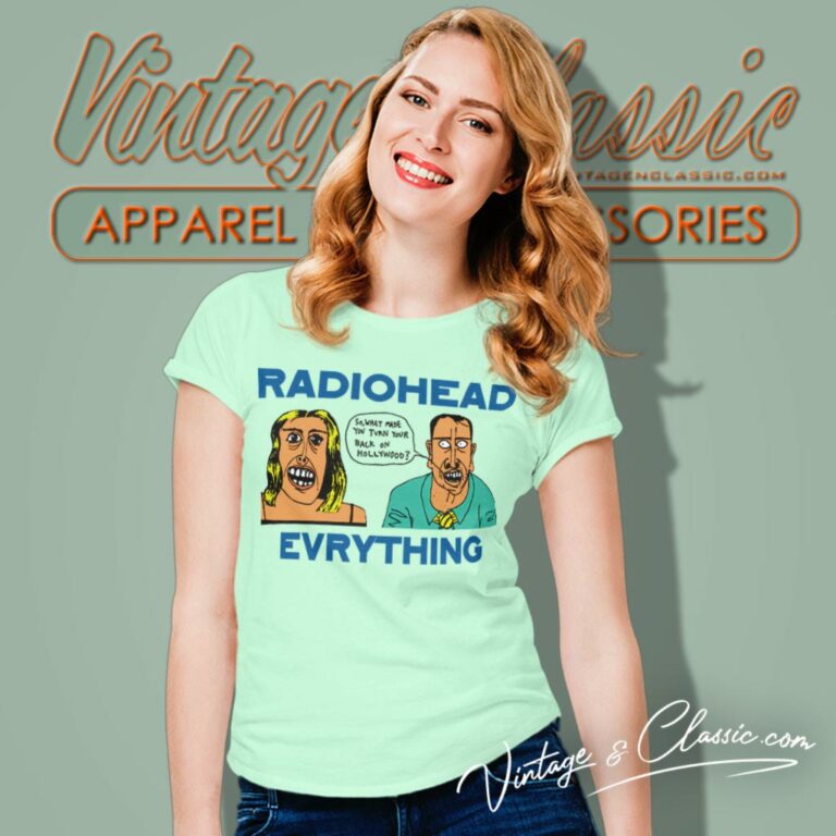 Radiohead Everything Women T Shirt Radiohead Everything Women T Shirt