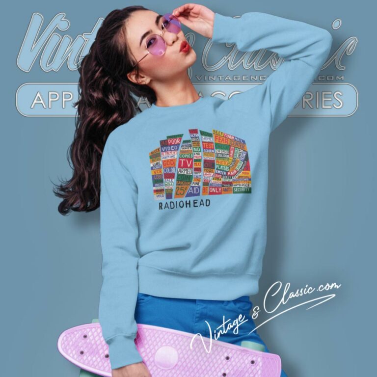 Radiohead Hail To The Thief Sweatshirt Radiohead Hail To The Thief Sweatshirt