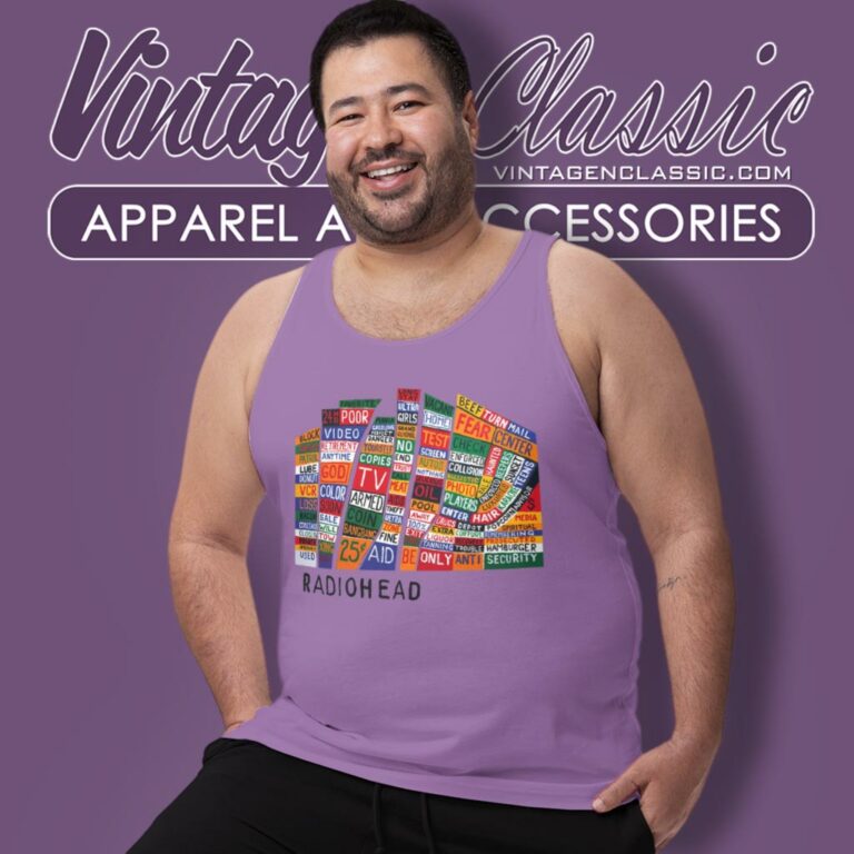 Radiohead Hail To The Thief Tank Top Racerback Radiohead Hail To The Thief Tank Top Racerback