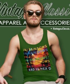 Radiohead In Rainbows Tank Top Racerback