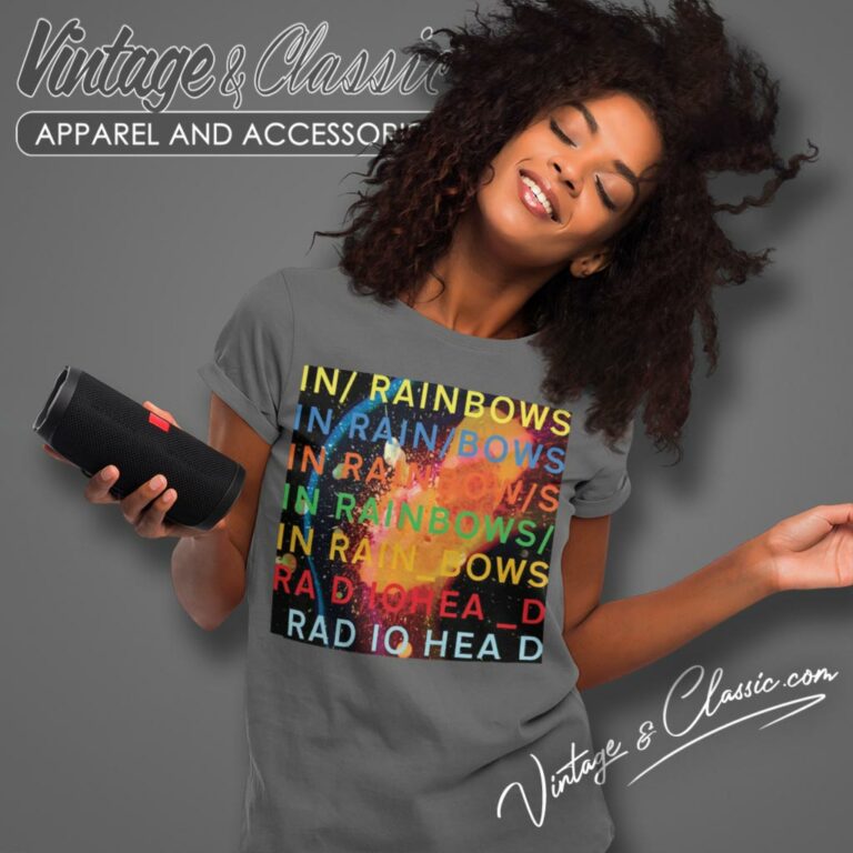 Radiohead In Rainbows Women T Shirt Radiohead In Rainbows Women T Shirt