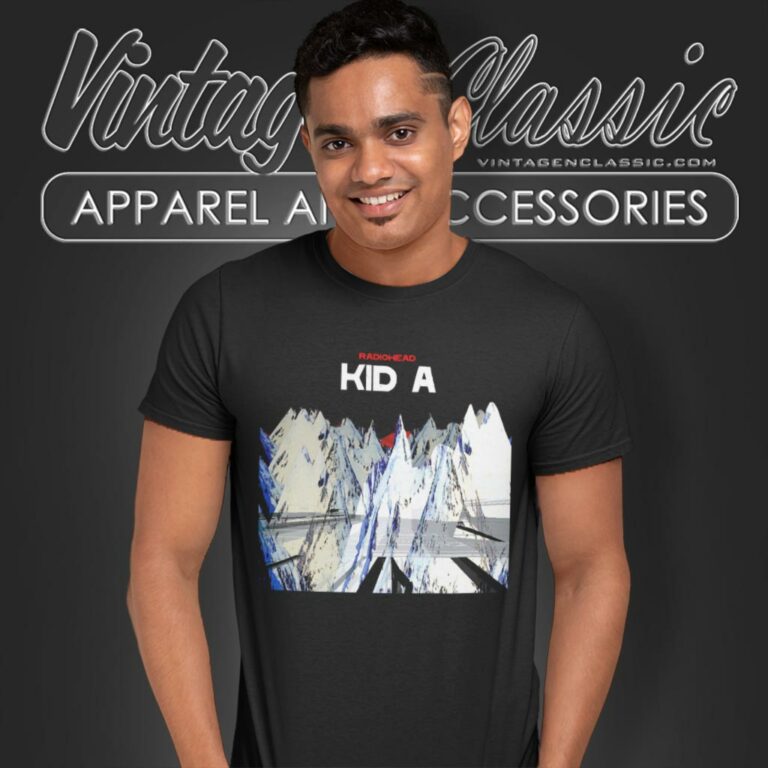 Radiohead Kid A Casual T Shirt Radiohead Kid A Casual T Shirt