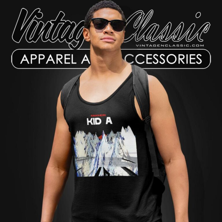 Radiohead Kid A Casual Tank Top Racerback Radiohead Kid A Casual Tank Top Racerback