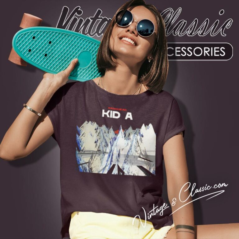 Radiohead Kid A Casual Women T Shirt Radiohead Kid A Casual Women T Shirt