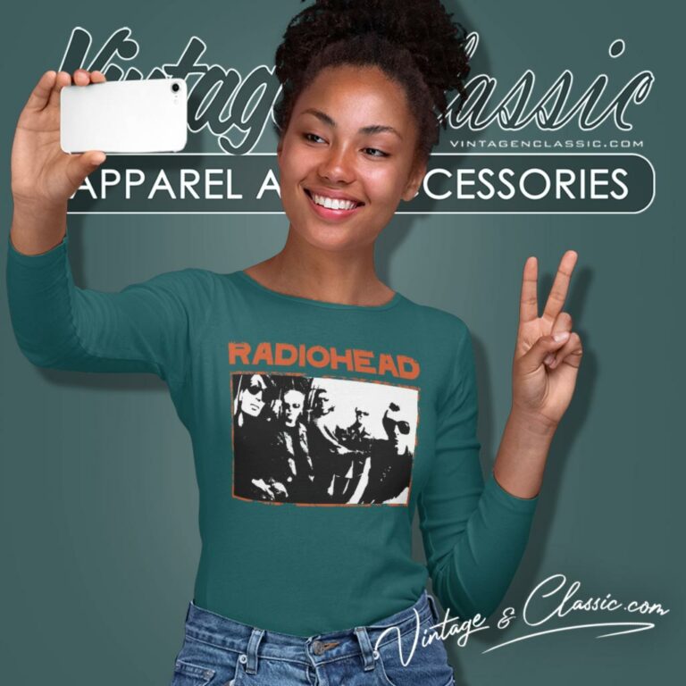 Radiohead Live In Concert Long Sleeve Tee Radiohead Live In Concert Long Sleeve Tee