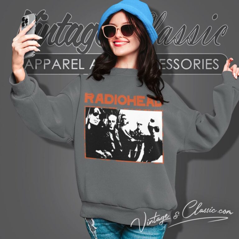 Radiohead Live In Concert Sweatshirt Radiohead Live In Concert Sweatshirt