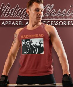 Radiohead Live In Concert Tank Top Racerback
