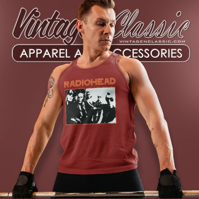 Radiohead Live In Concert Tank Top Racerback Radiohead Live In Concert Tank Top Racerback