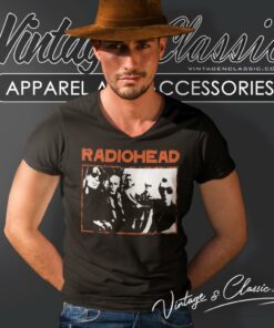 Radiohead Live In Concert V Neck TShirt