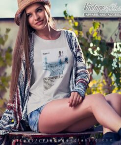 Radiohead Ok Computer Album Women TShirt