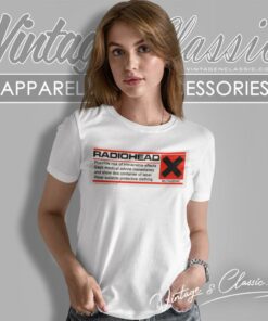 Radiohead Ok Computer Mutagenic Women T Shirt