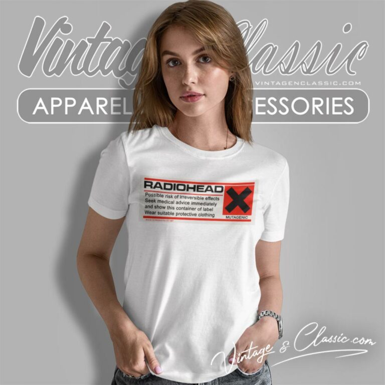 Radiohead Ok Computer Mutagenic Women T Shirt Radiohead Ok Computer Mutagenic Women T Shirt