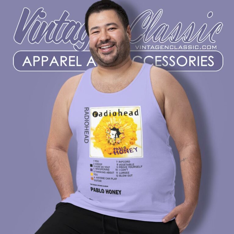 Radiohead Pablo Honey Tank Top Racerback Radiohead Pablo Honey Tank Top Racerback