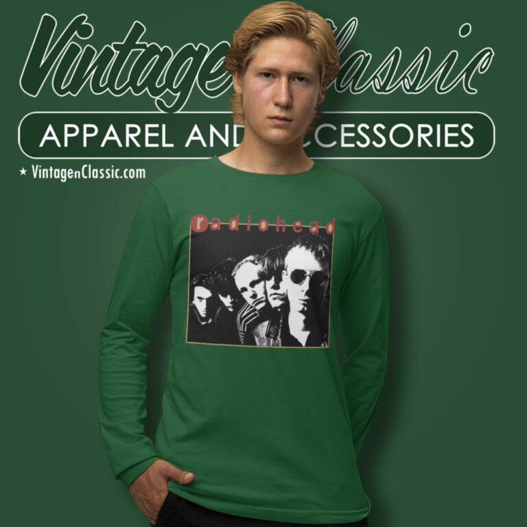 Radiohead Rock Concert Long Sleeve Tee Radiohead Rock Concert Long Sleeve Tee