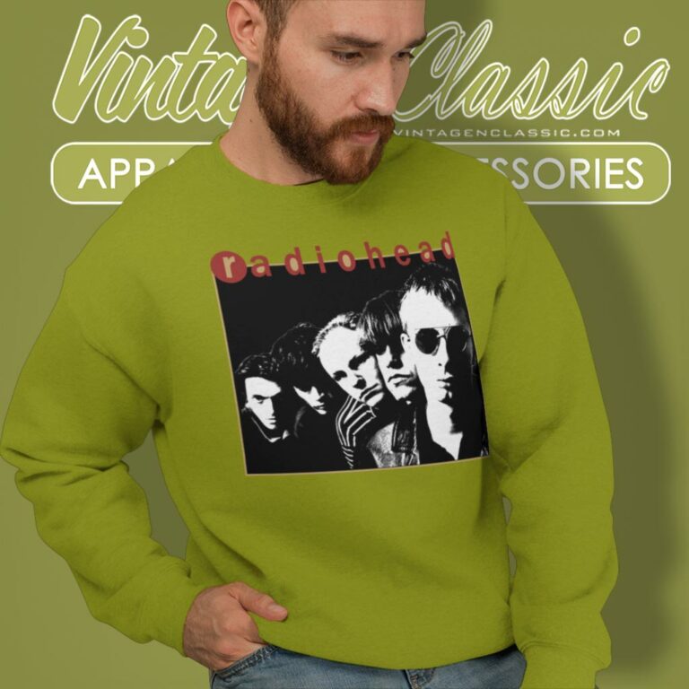 Radiohead Rock Concert Sweatshirt Radiohead Rock Concert Sweatshirt