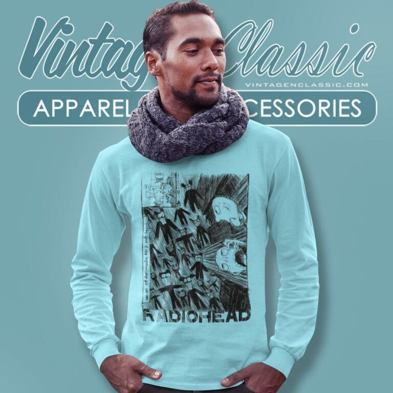 Radiohead Scribble Long Sleeve Tee Radiohead Scribble Long Sleeve Tee