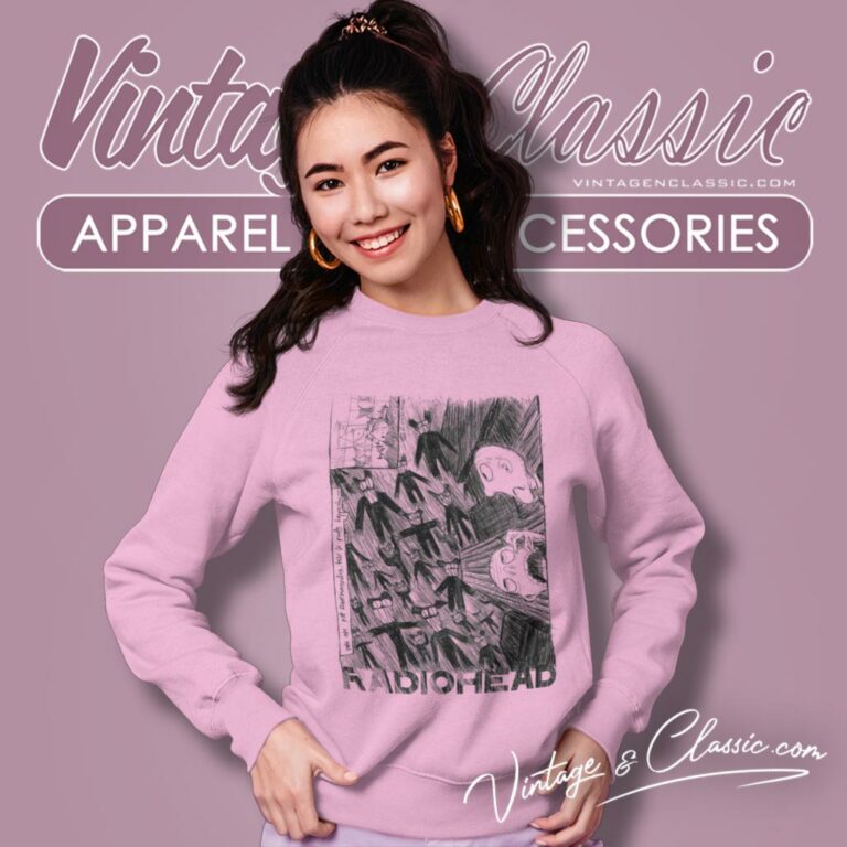 Radiohead Scribble Sweatshirt Radiohead Scribble Sweatshirt