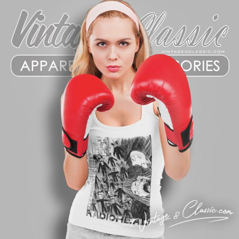 Radiohead Scribble Tank Top Racerback Radiohead Scribble Tank Top Racerback