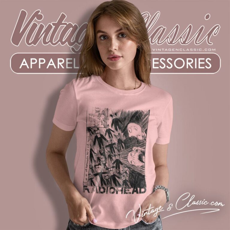 Radiohead Scribble Women T Shirt Radiohead Scribble Women T Shirt