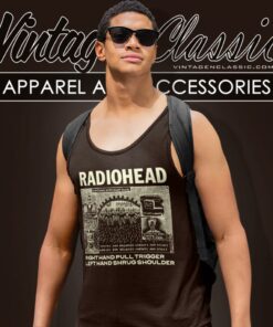 Radiohead Shirt A Waste Thom Yorke Tank Top Racerback