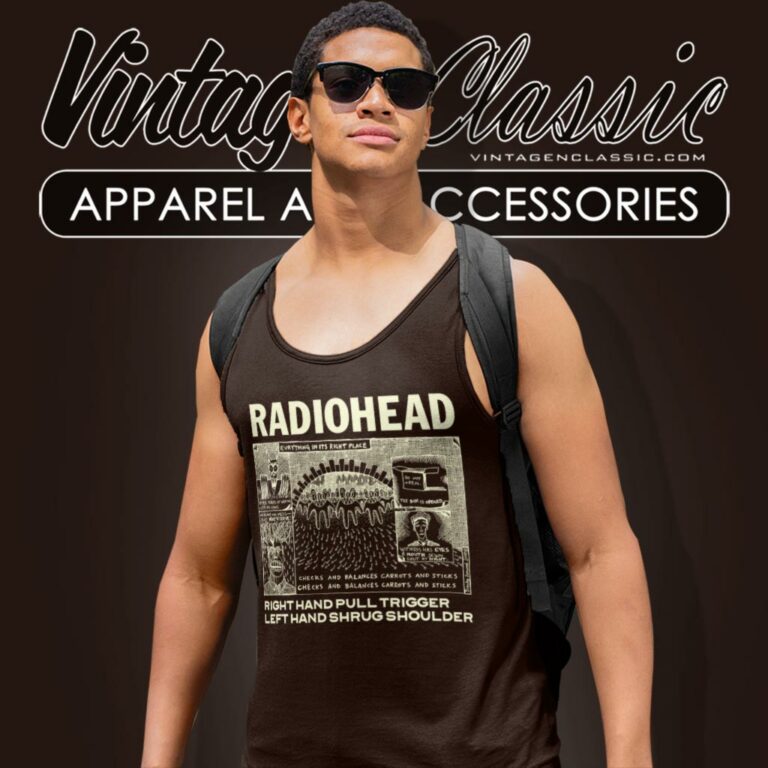 Radiohead Shirt A Waste Thom Yorke Tank Top Racerback Radiohead Shirt A Waste Thom Yorke Tank Top Racerback