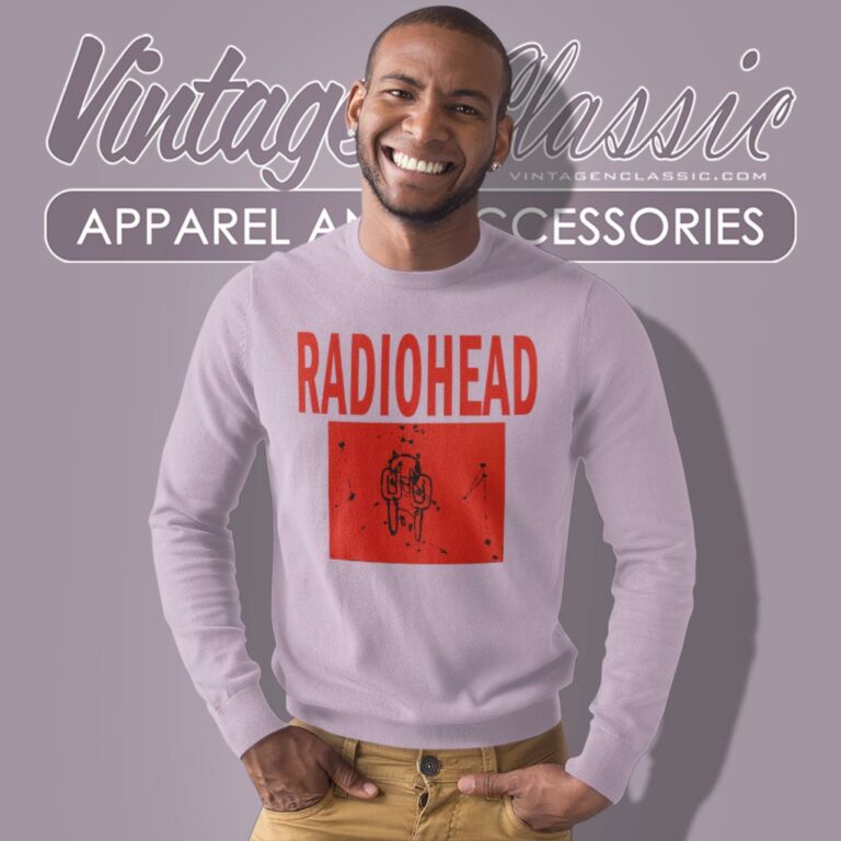 Radiohead Shirt Amnesiac By Parlophone Records Sweatshirt Radiohead Shirt Amnesiac By Parlophone Records Sweatshirt