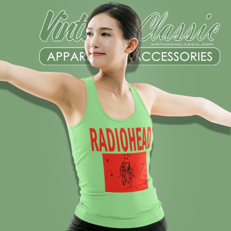 Radiohead Shirt Amnesiac By Parlophone Records Tank Top Racerback Radiohead Shirt Amnesiac By Parlophone Records Tank Top Racerback