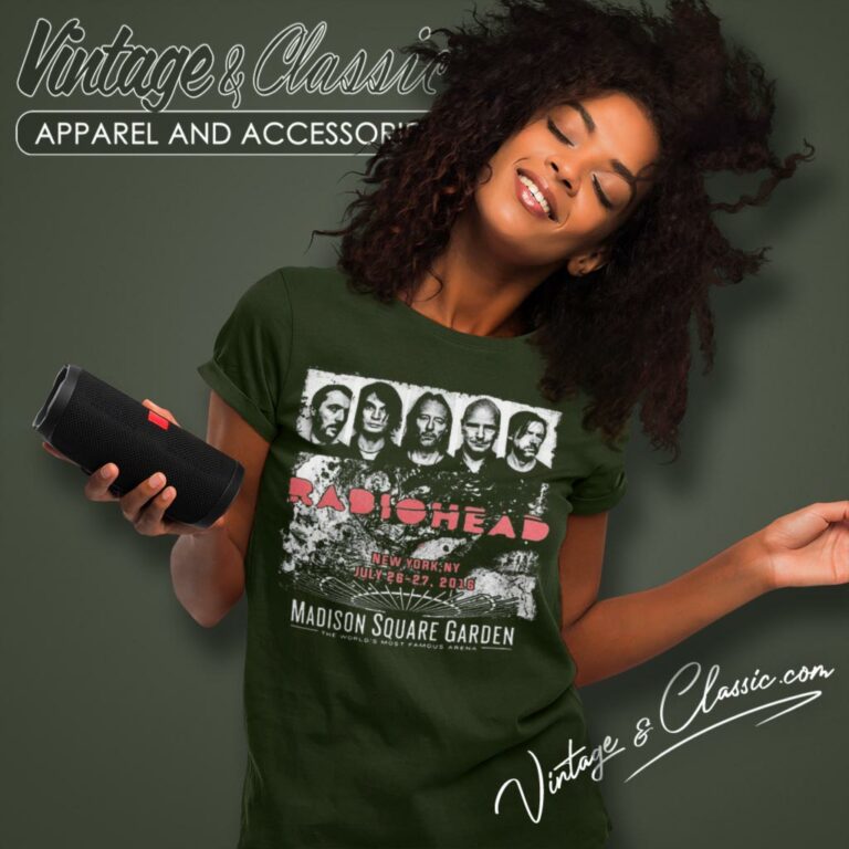 Radiohead Shirt Line Up New York Tour Women T Shirt Radiohead Shirt Line Up New York Tour Women T Shirt