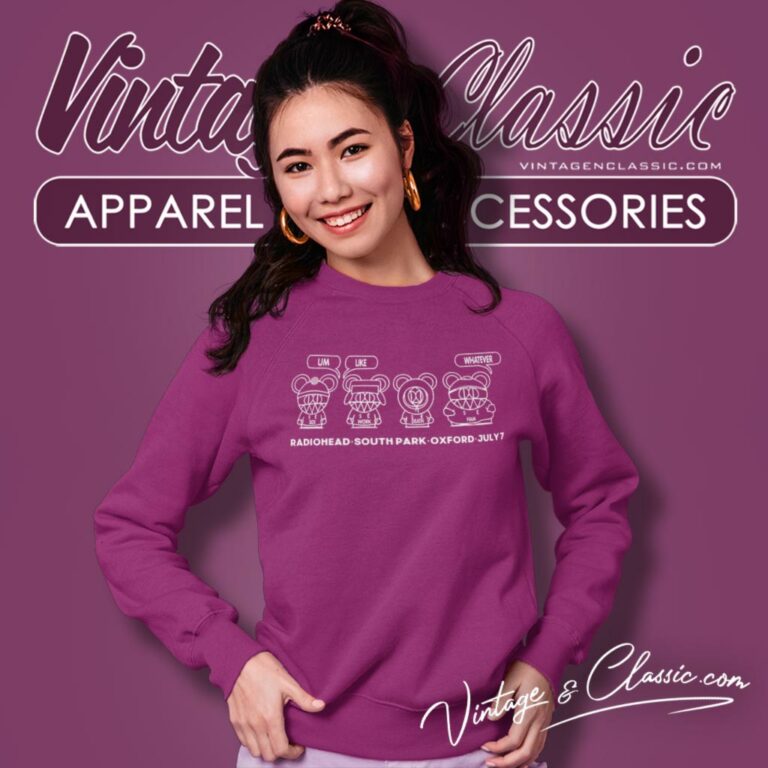 Radiohead South Park Sweatshirt Radiohead South Park Sweatshirt