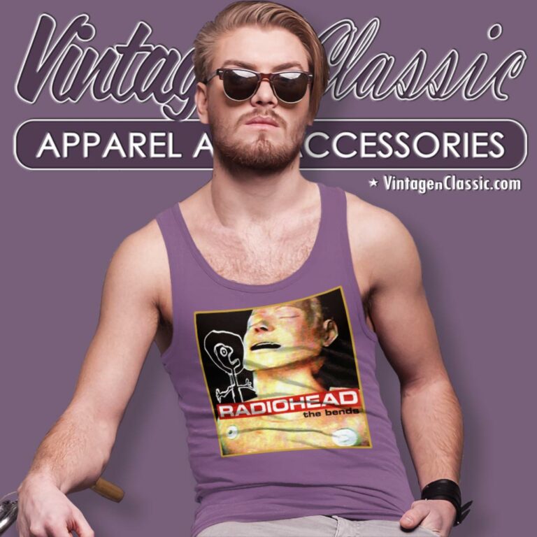 Radiohead The Bends Tank Top Racerback Radiohead The Bends Tank Top Racerback