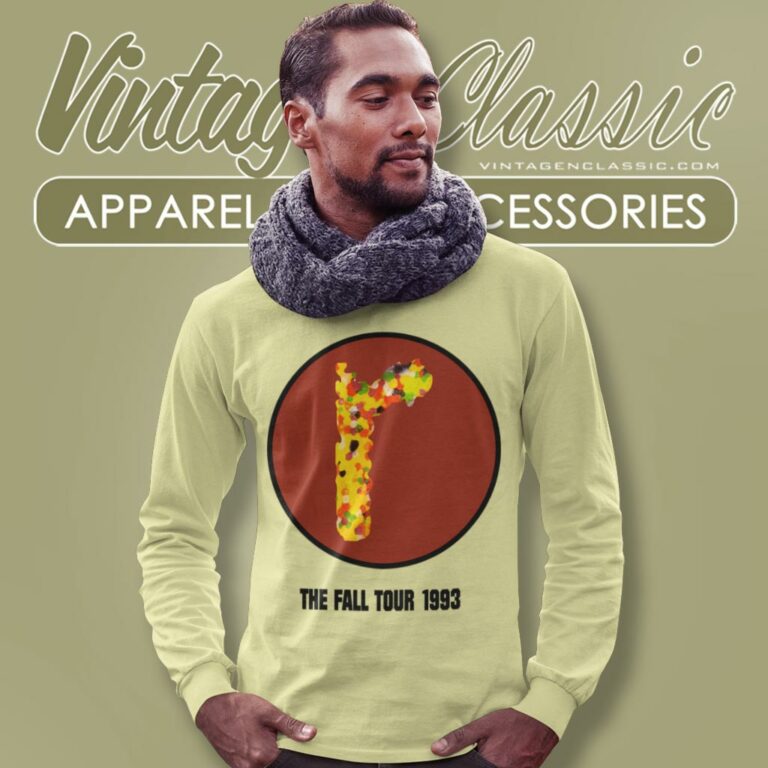 Radiohead The Fall Tour Long Sleeve Tee Radiohead The Fall Tour Long Sleeve Tee