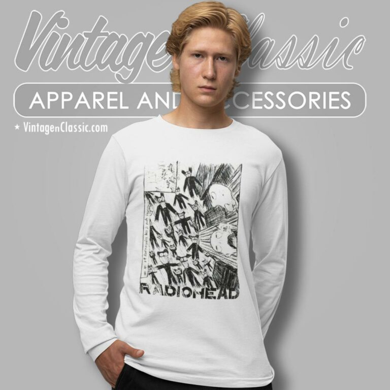 Radiohead Waste Long Sleeve Tee Radiohead Waste Long Sleeve Tee