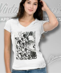 Radiohead Waste V Neck TShirt