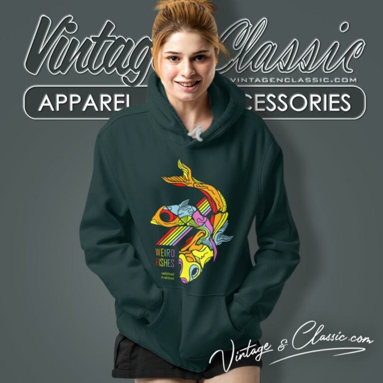Radiohead Weird Fishes Hoodie Radiohead Weird Fishes Hoodie