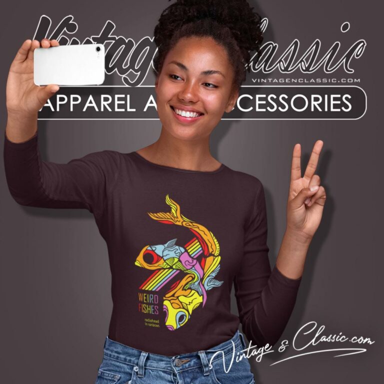 Radiohead Weird Fishes Long Sleeve Tee Radiohead Weird Fishes Long Sleeve Tee