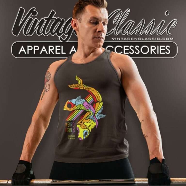 Radiohead Weird Fishes Tank Top Racerback Radiohead Weird Fishes Tank Top Racerback