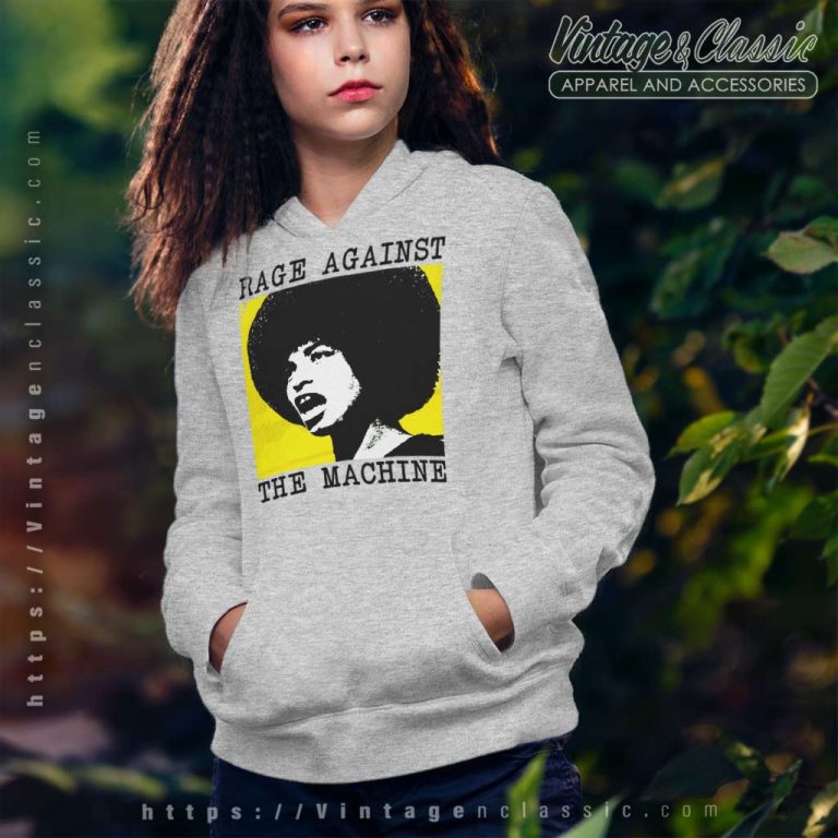 Rage Against The Machine Angela Davis Hoodie Rage Against The Machine Angela Davis Hoodie
