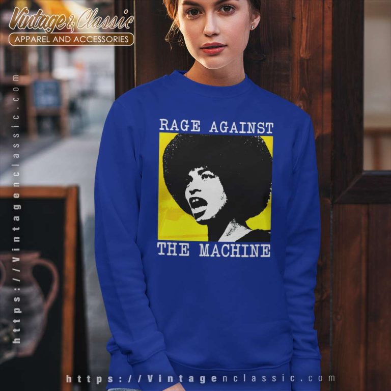 Rage Against The Machine Angela Davis Sweatshirt Rage Against The Machine Angela Davis Sweatshirt