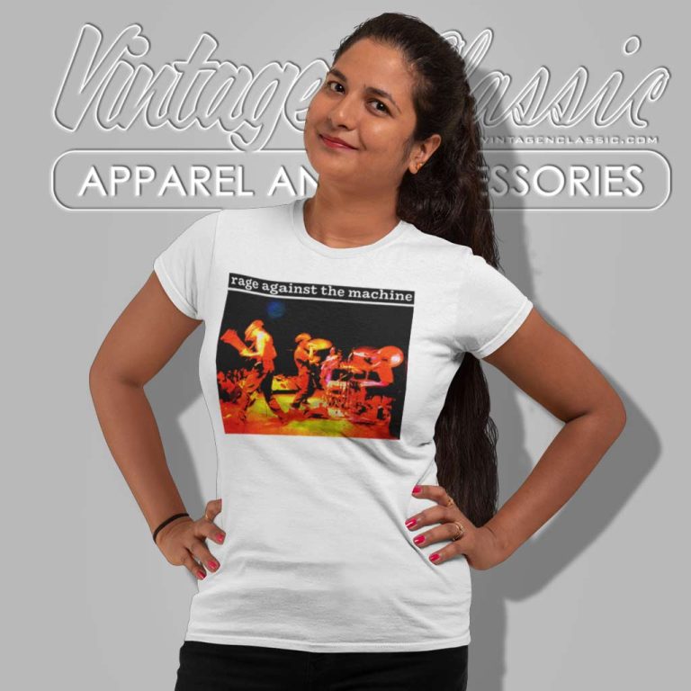Rage Against The Machine At The Palace Women TShirt Rage Against The Machine At The Palace Women TShirt