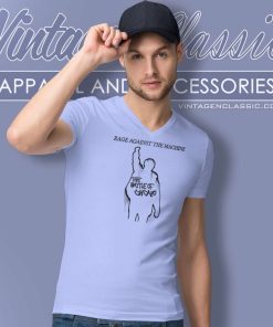 Rage Against The Machine Battle Of Chicago Shirt 5 Rage Against The Machine Battle Of Chicago V Neck TShirt