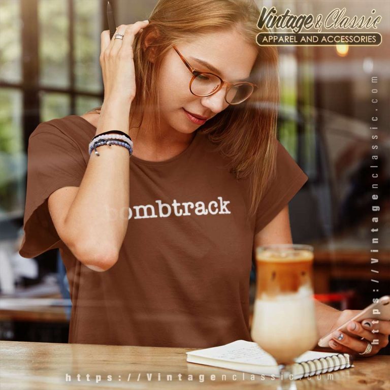 Rage Against The Machine Bombtrack Women TShirt Rage Against The Machine Bombtrack Women TShirt