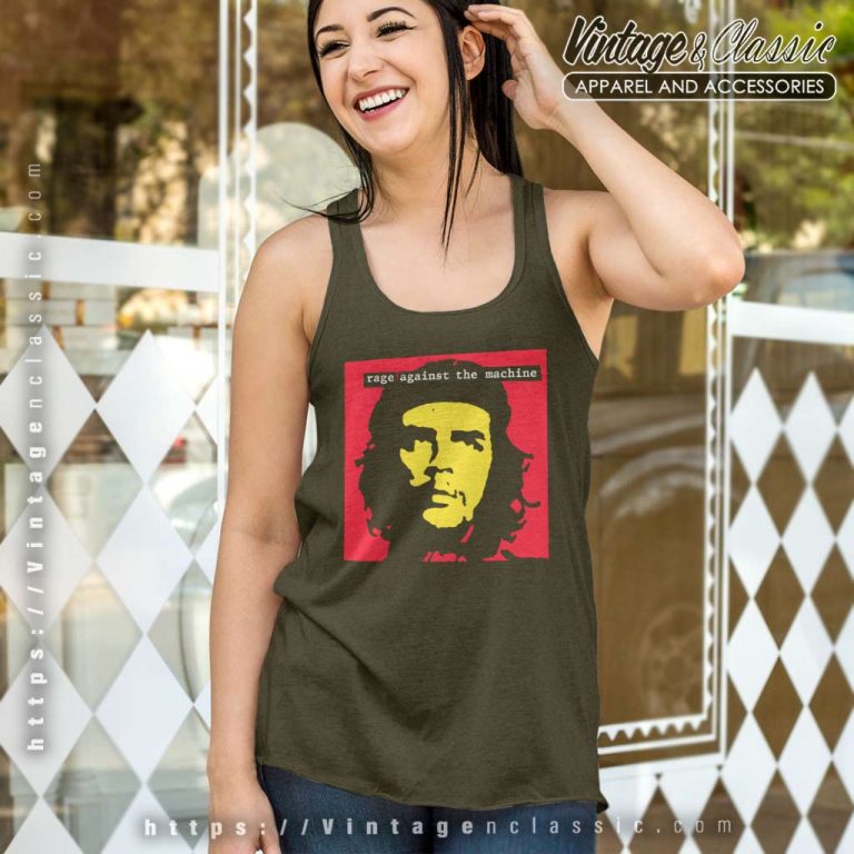 Rage Against The Machine Che Guevara Tank Top Racerback Rage Against The Machine Che Guevara Tank Top Racerback