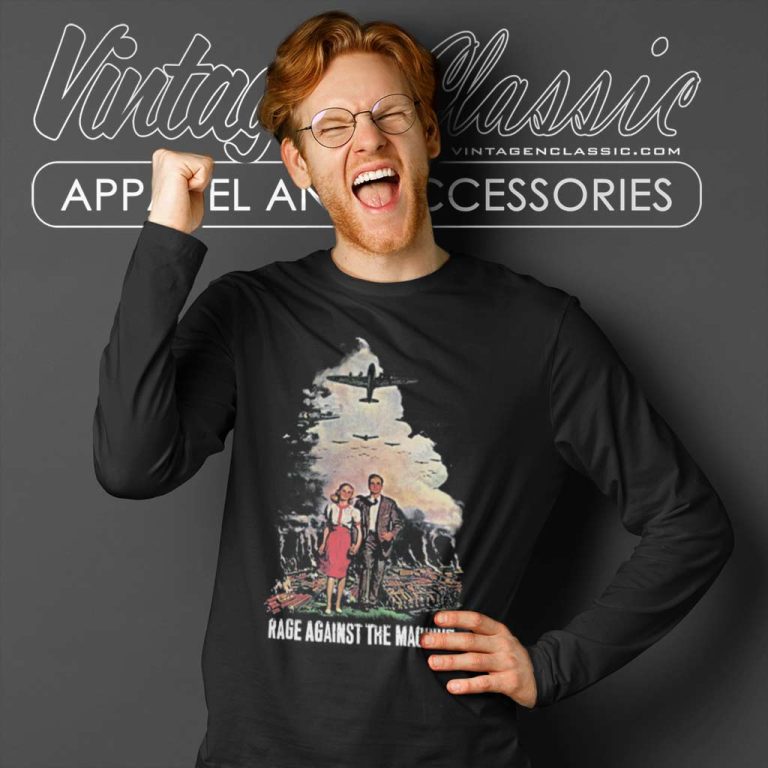 Rage Against The Machine Down Rodeo Long Sleeve Tee Rage Against The Machine Down Rodeo Long Sleeve Tee