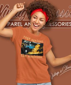 Rage Against The Machine Fire Women TShirt