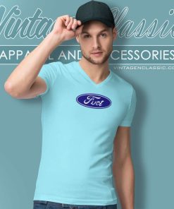 Rage Against The Machine Fuct Ford Logo Shirt 5 Rage Against The Machine Fuct Ford Logo V Neck TShirt